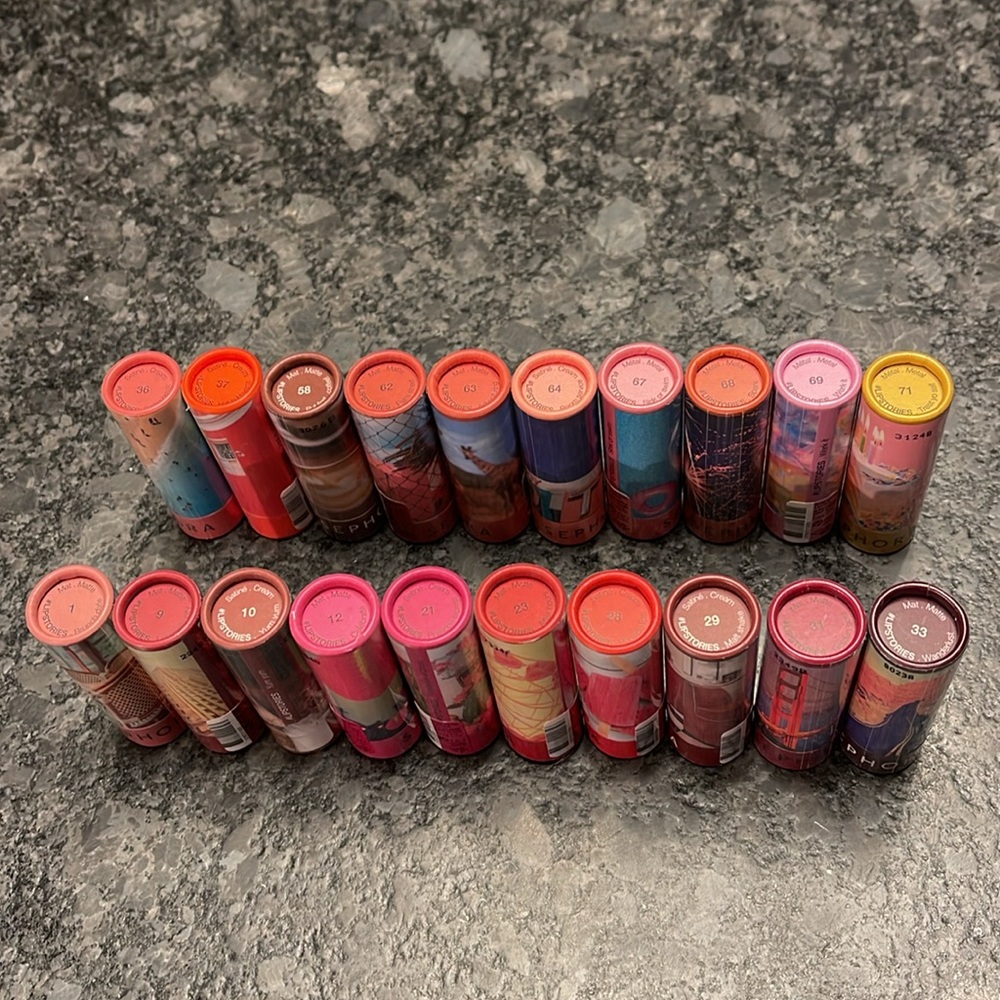 pick your Sephora #Lip Stories weightless, smooth, comfortable -from 18 shades! - Picture 2 of 16
